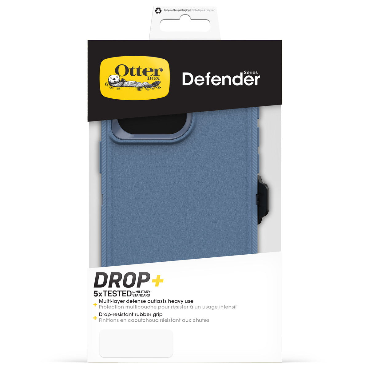 iPhone15ProMaxケース Defender 耐衝撃 MILスペック ベビーブルージーンズ