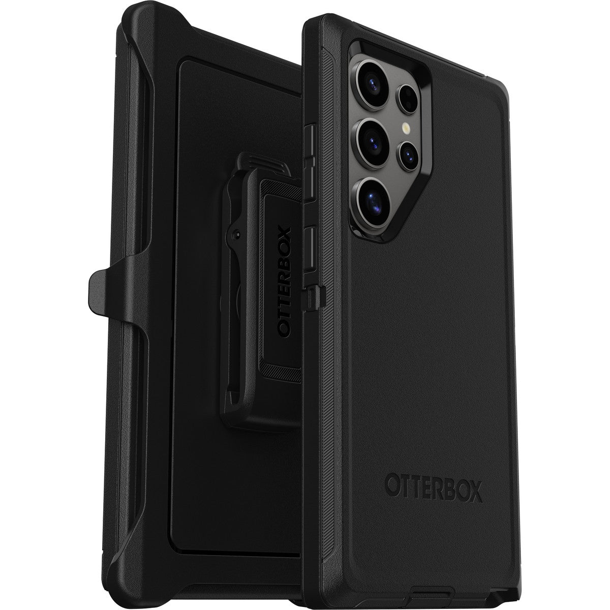 Galaxy S24 Ultraケース Defender 耐衝撃 ブラック