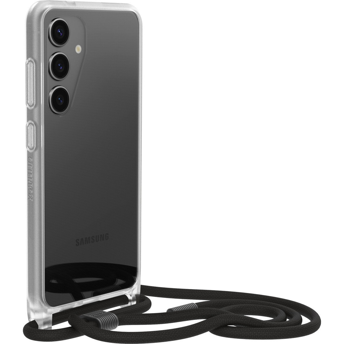 Galaxy S24 ケース React Necklace 耐衝撃 クリア