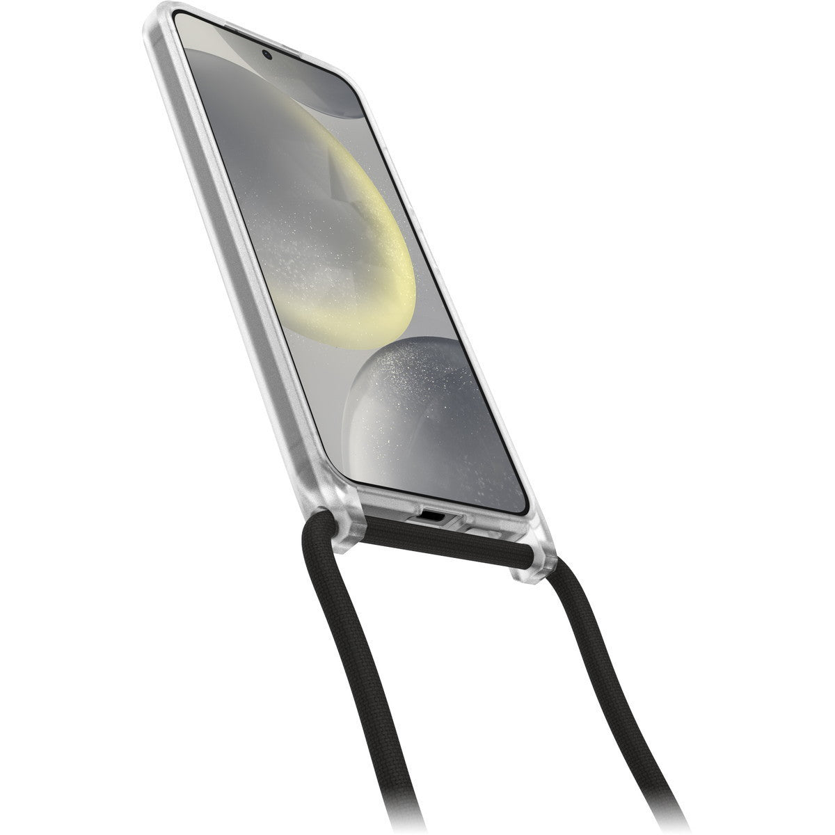 Galaxy S24 ケース React Necklace 耐衝撃 クリア