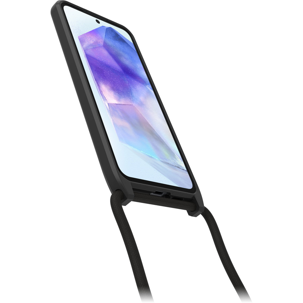 Galaxy A55 5G ケース React Necklace ブラック