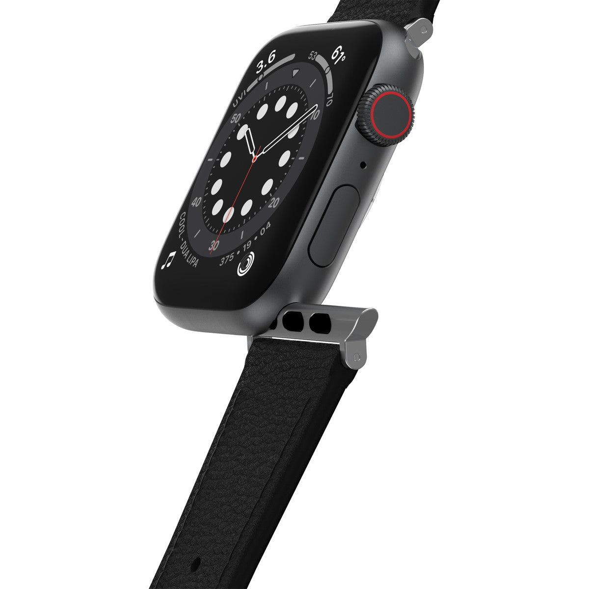 AppleWatchバンド カクタスレザー(49/46/45/44mm) ブラック