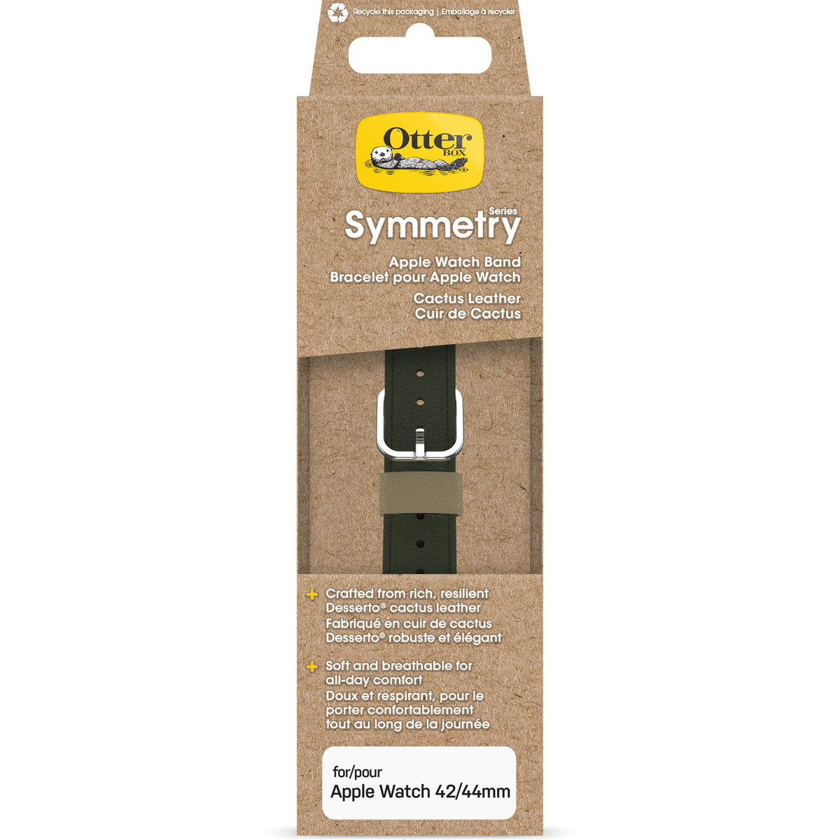 AppleWatchバンド カクタスレザー(49/46/45/44mm) グリーン