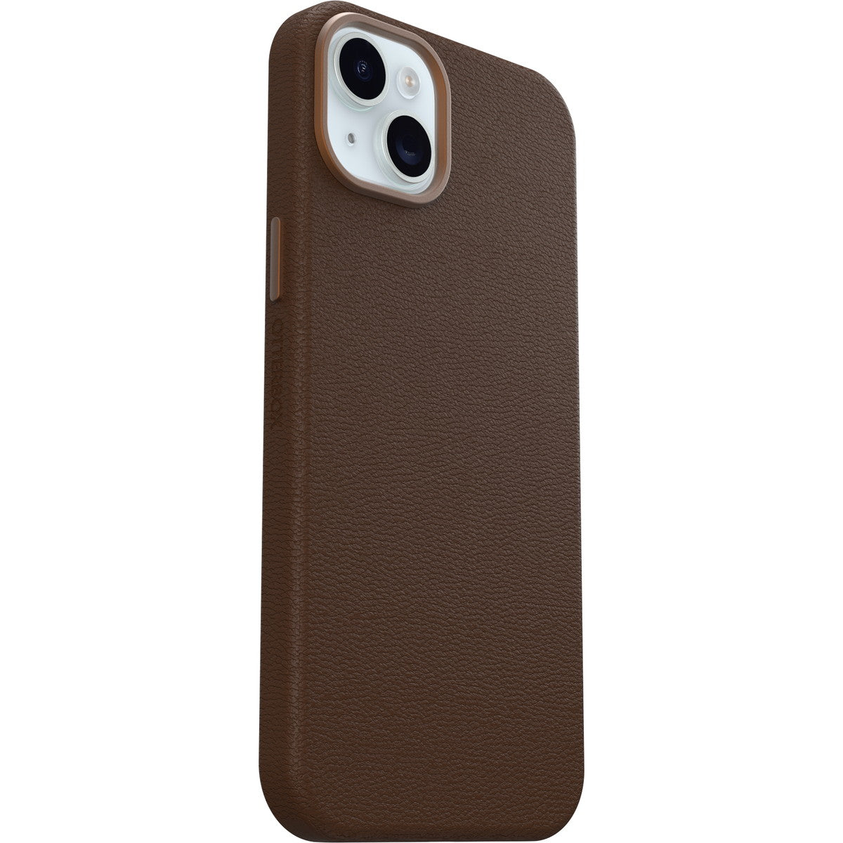 iPhone15Plusケース Symmetry Cactus Leather Rich Adobe ブラウン