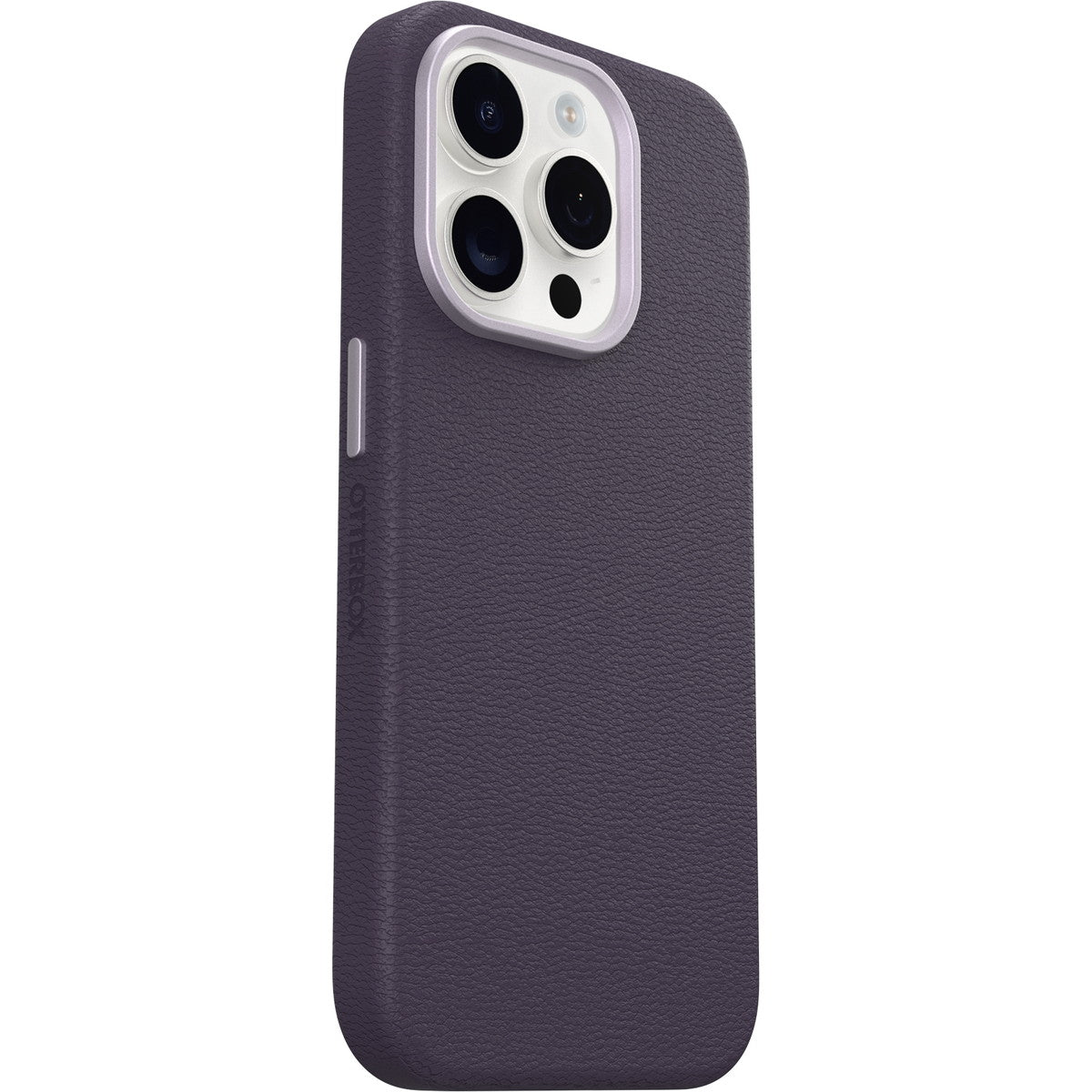 iPhone15Proケース Symmetry Cactus Leather Plum Luxe プラム