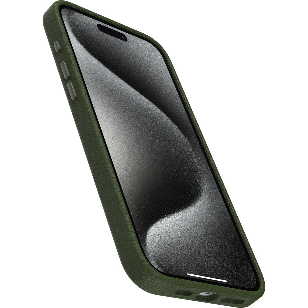 iPhone15ProMaxケース Symmetry Cactus Leather Cactus Groove グリーン