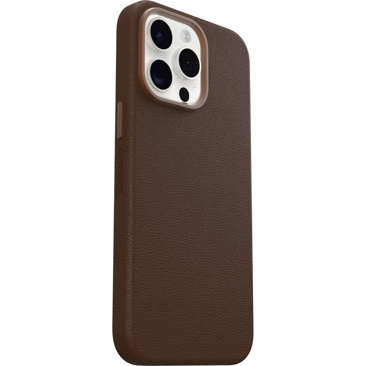 iPhone15ProMaxケース Symmetry Cactus Leather Rich Adobe ブラウン