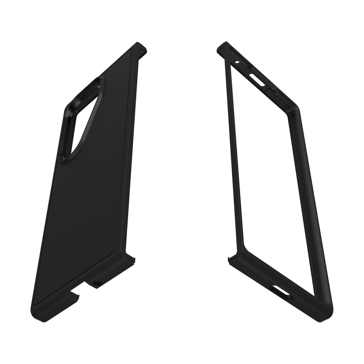 Galaxy Z Fold6ケース Thin Flex 耐衝撃 ブラック