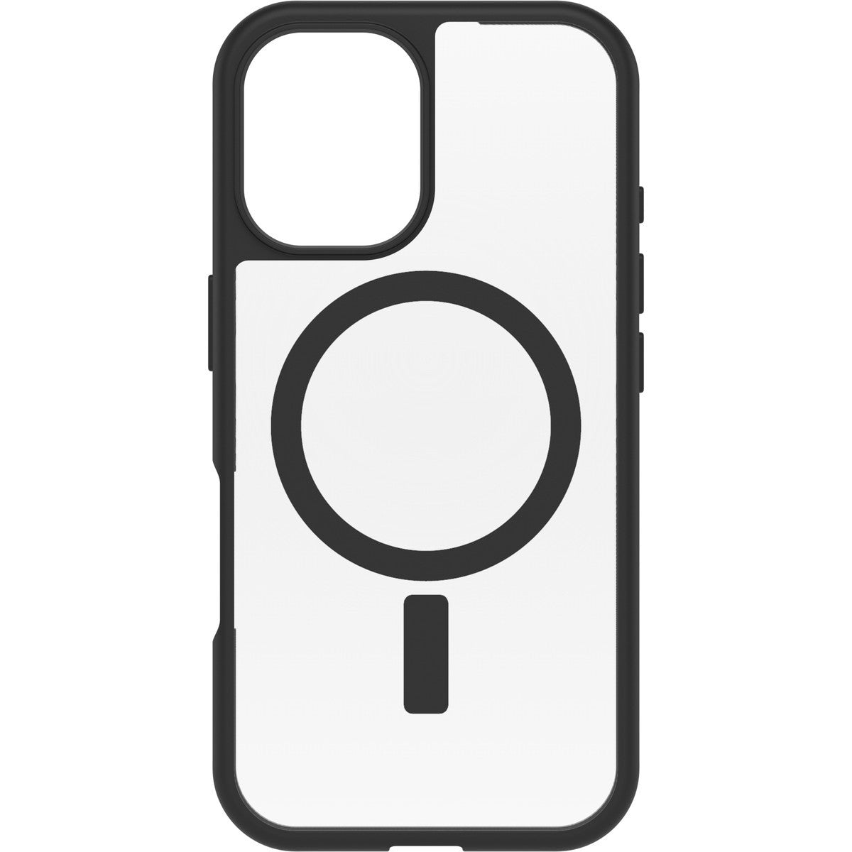 iPhone 16ケース React MagSafe ブラッククリスタル