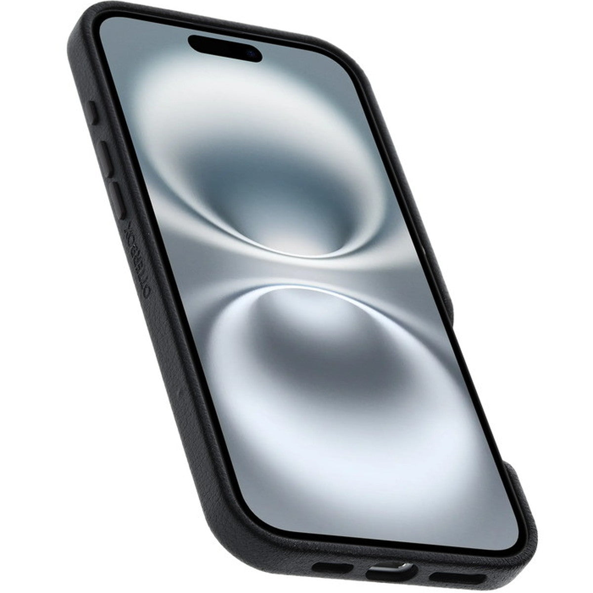 iPhone 16 Plusケース Symmetry Cactus Leather ノアールアッシュ