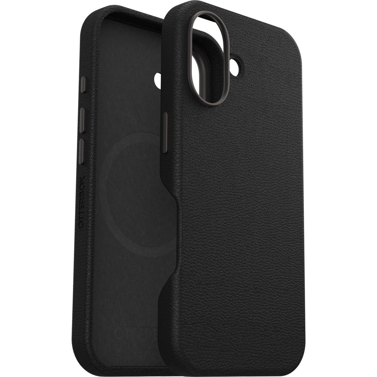 iPhone 16ケース Symmetry Cactus Leather ノアールアッシュ
