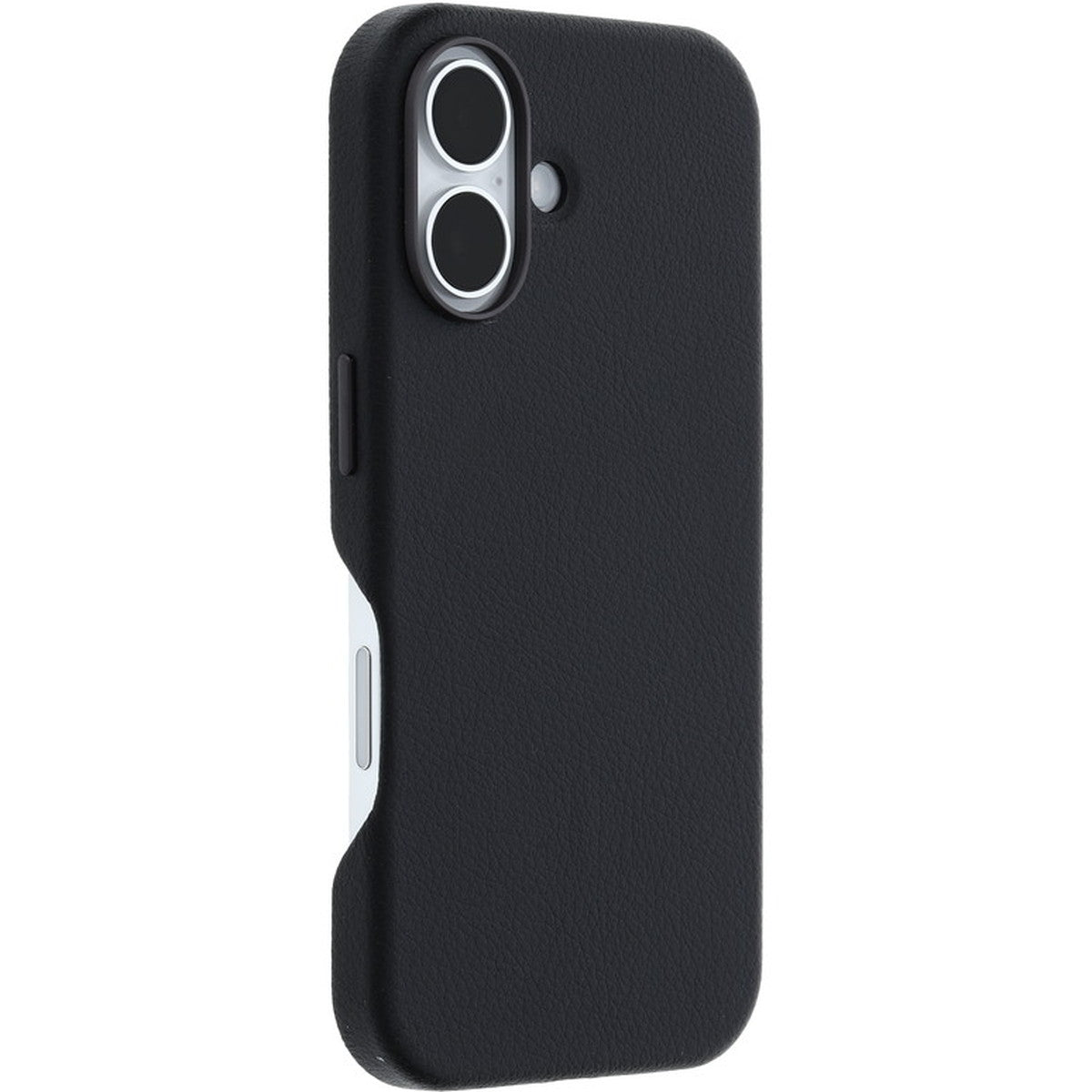 iPhone 16ケース Symmetry Cactus Leather ノアールアッシュ