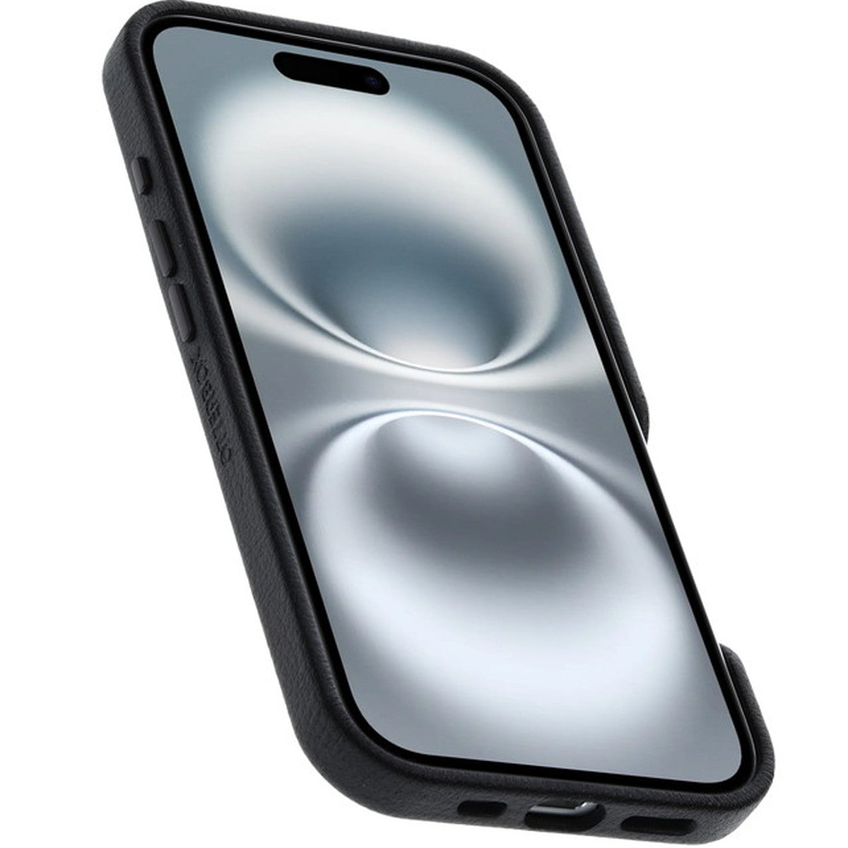 iPhone 16ケース Symmetry Cactus Leather ノアールアッシュ