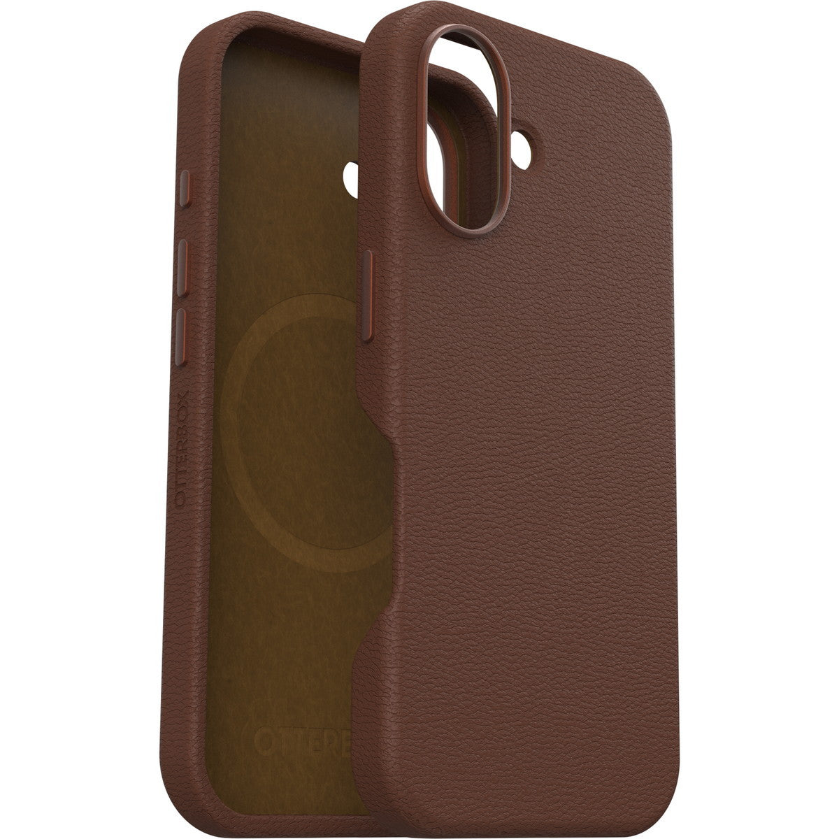 iPhone 16ケース Symmetry Cactus Leather リッチアドビ