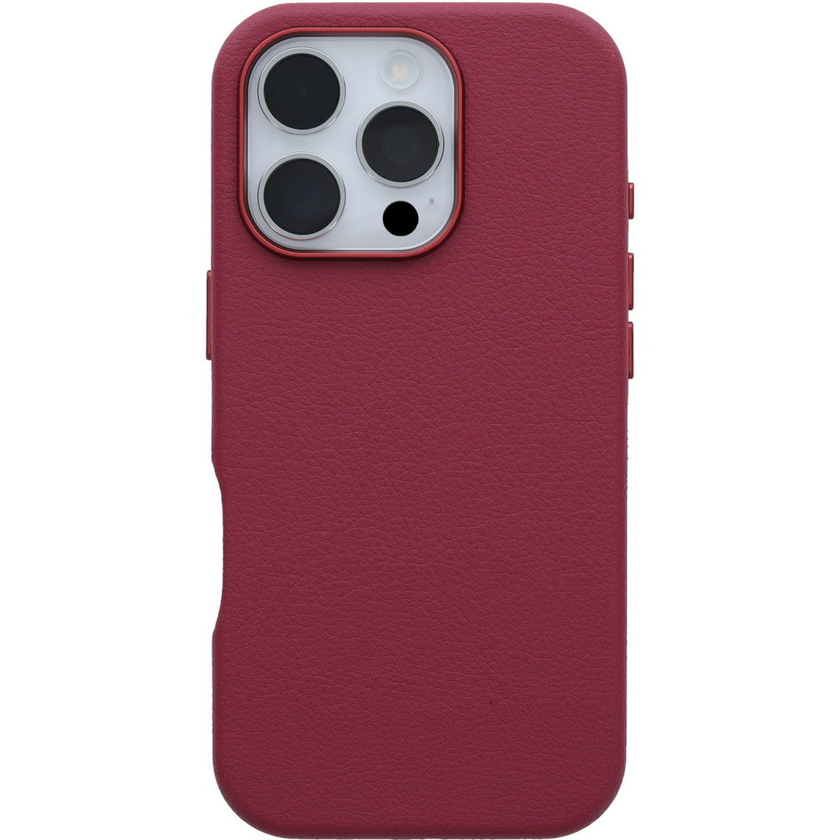 iPhone 16 Proケース Symmetry Cactus Leather マルーンベルズ