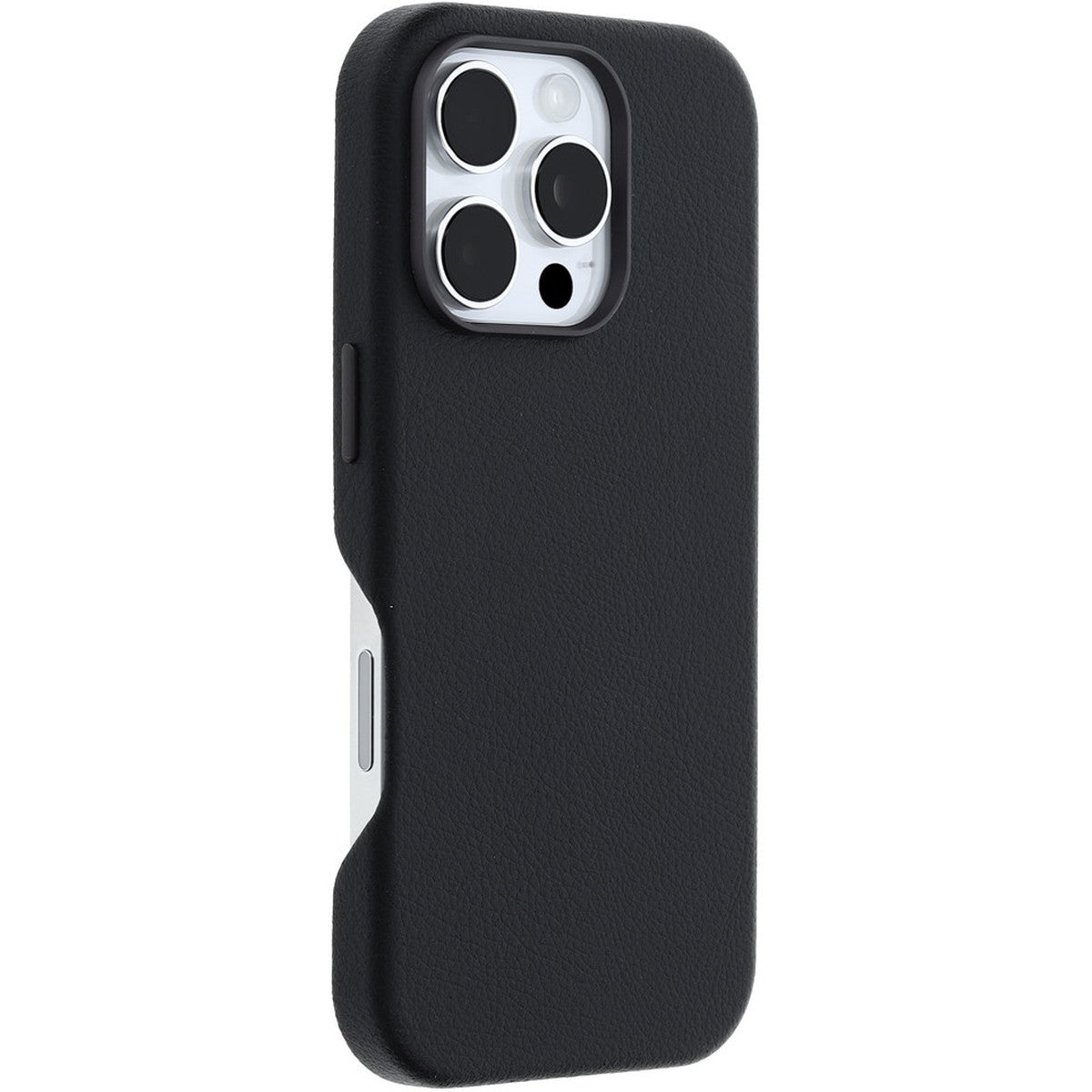 iPhone 16 Proケース Symmetry Cactus Leather ノアールアッシュ