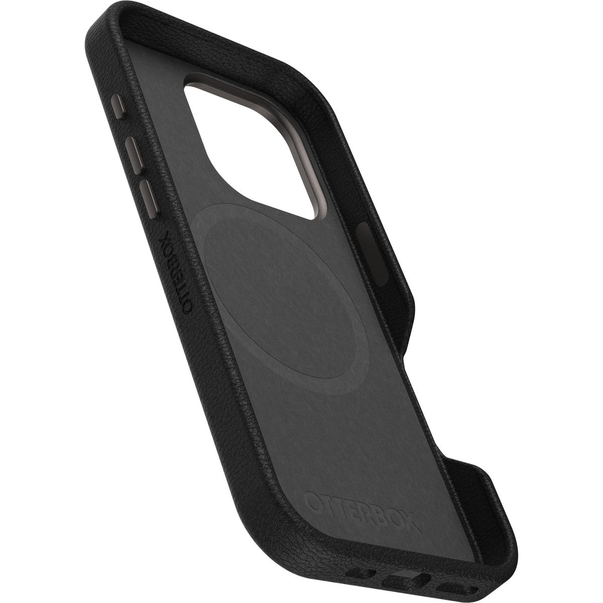 iPhone 16 Proケース Symmetry Cactus Leather ノアールアッシュ
