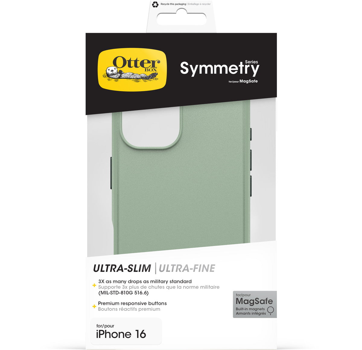 iPhone 16ケース Symmetry MagSafe アーティチョークハート