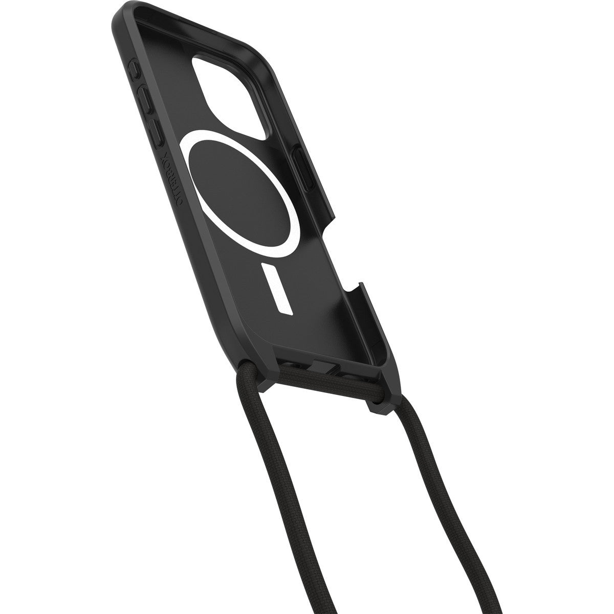 iPhone 16ケース React Necklace ブラック