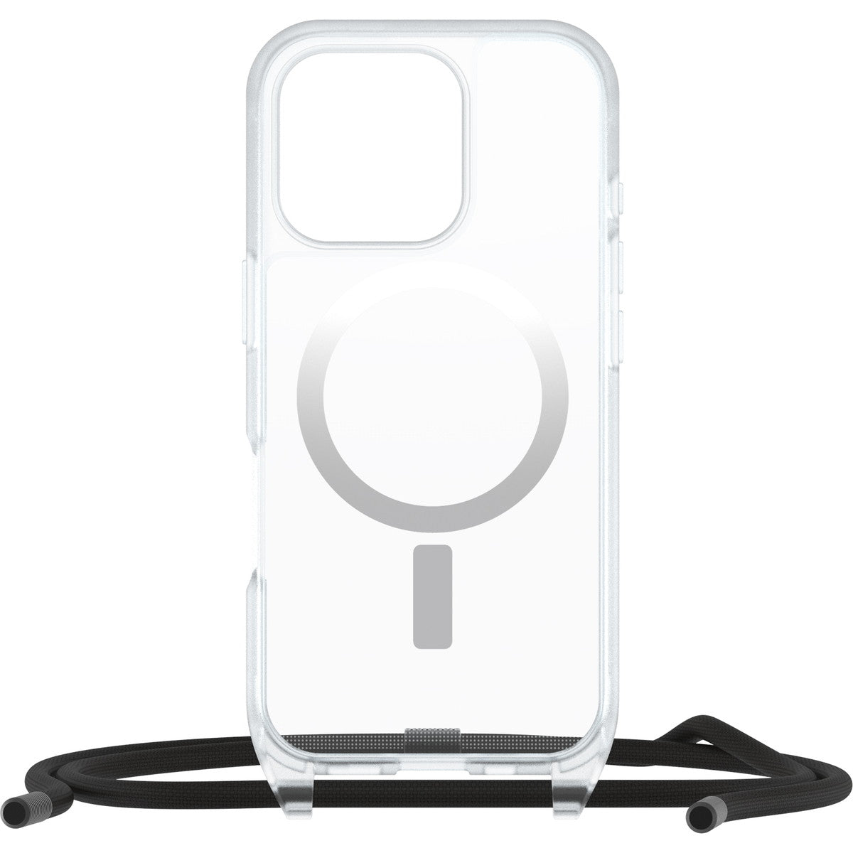 iPhone 16 Proケース React Necklace クリア