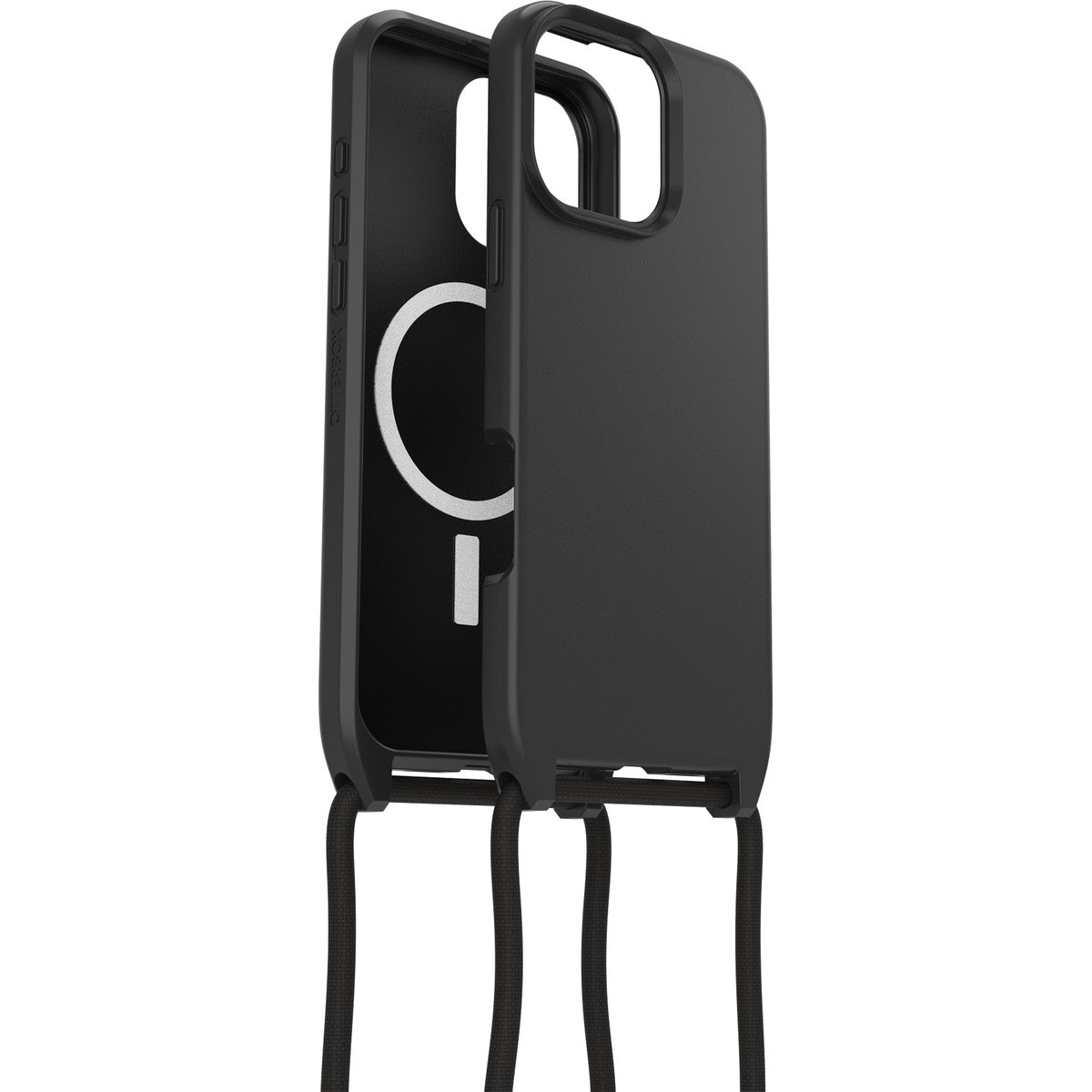 iPhone 16 Pro Maxケース React Necklace ブラック