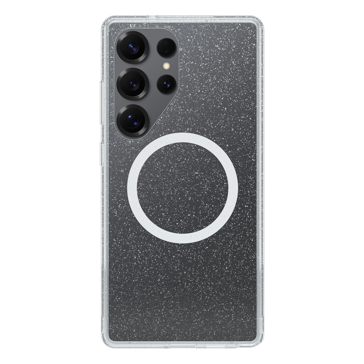 Galaxy S25 Ultraケース Symmetry Clear Magnets Qi2対応 耐衝撃 スターダスト
