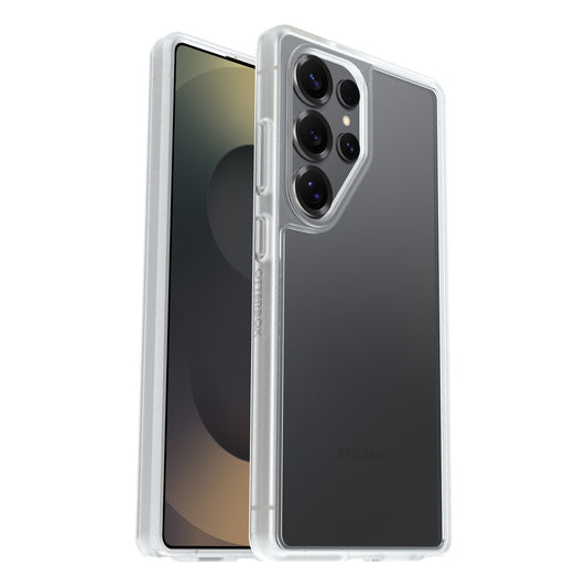 Galaxy S25 Ultraケース React 薄型設計 耐衝撃 クリア