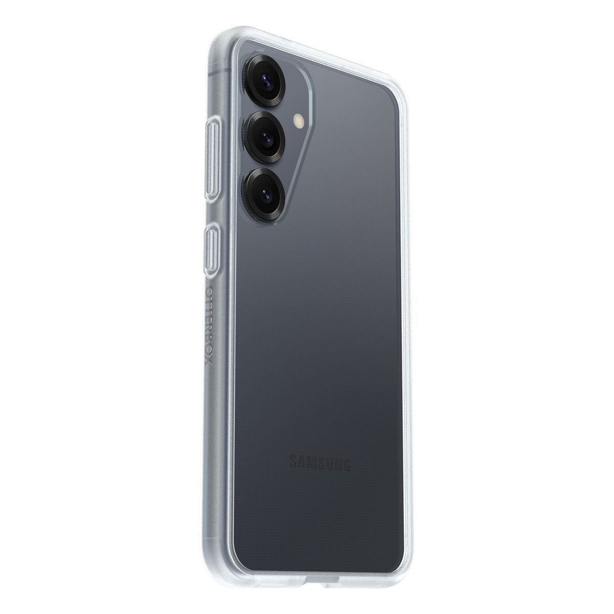 Galaxy S25ケース React 薄型設計 耐衝撃 クリア