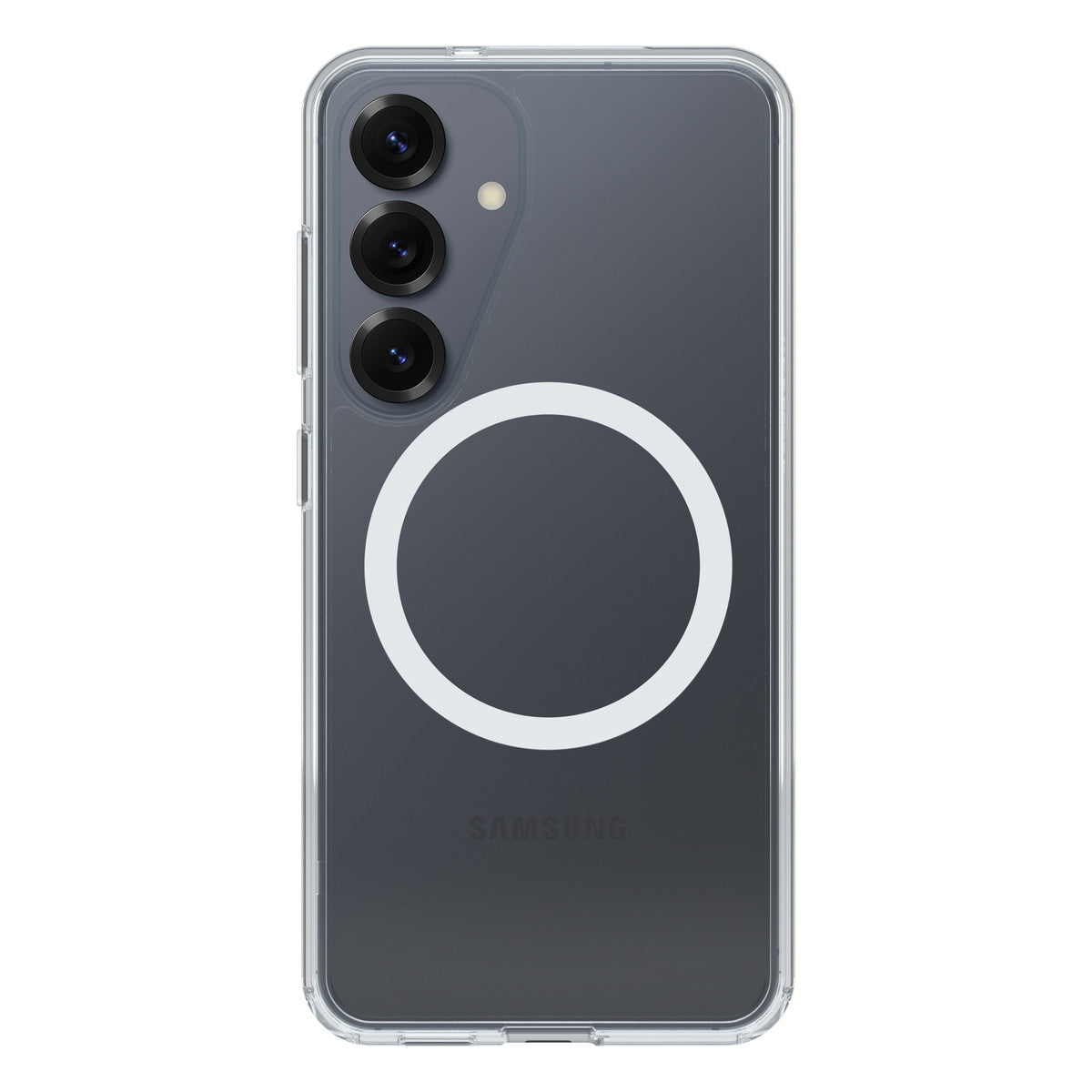 Galaxy S25ケース Symmetry Clear Magnets Qi2対応 耐衝撃 クリア