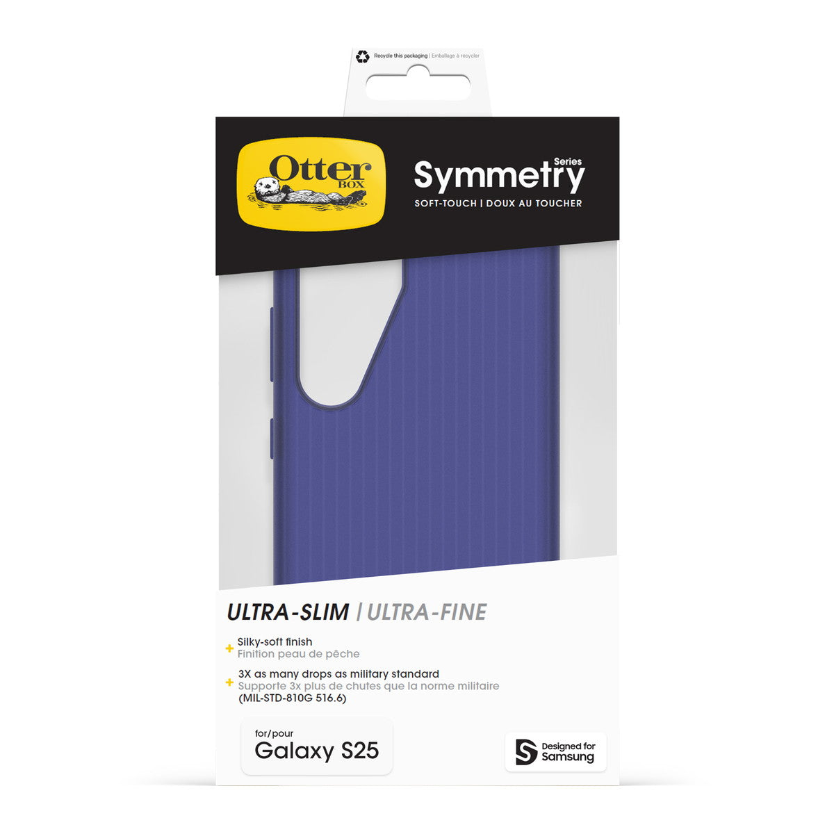 Galaxy S25ケース Symmetry Soft-Touch 耐衝撃 デンバーダスク