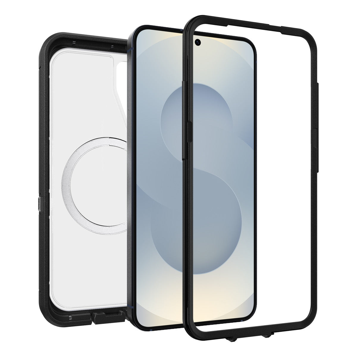 Galaxy S25ケース Defender XT Clear Magnets 耐衝撃 セージブラッシュ