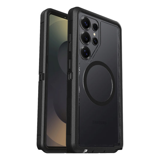Galaxy S25 Ultraケース Defender XT Clear Magnets 耐衝撃 ダークサイド