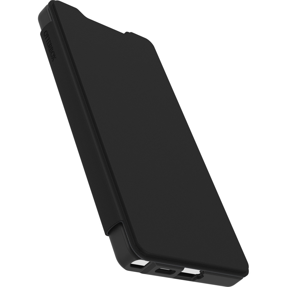 Galaxy S25 Ultraケース React Folio 手帳型 耐衝撃 ブラッククリスタル