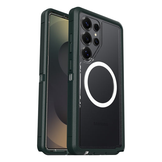 Galaxy S25 Ultraケース Defender XT Clear Magnets 耐衝撃 セージブラッシュ