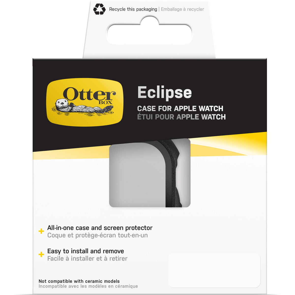 AppleWatch 46mm用ケース Eclipse Case スクリーンプロテクタ一体型 ペイブメント