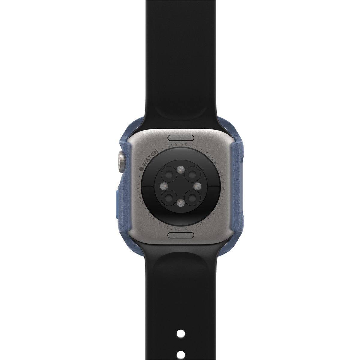 AppleWatch 42mm用ケース Eclipse Case スクリーンプロテクタ一体型 ベイビーブルージーンズ