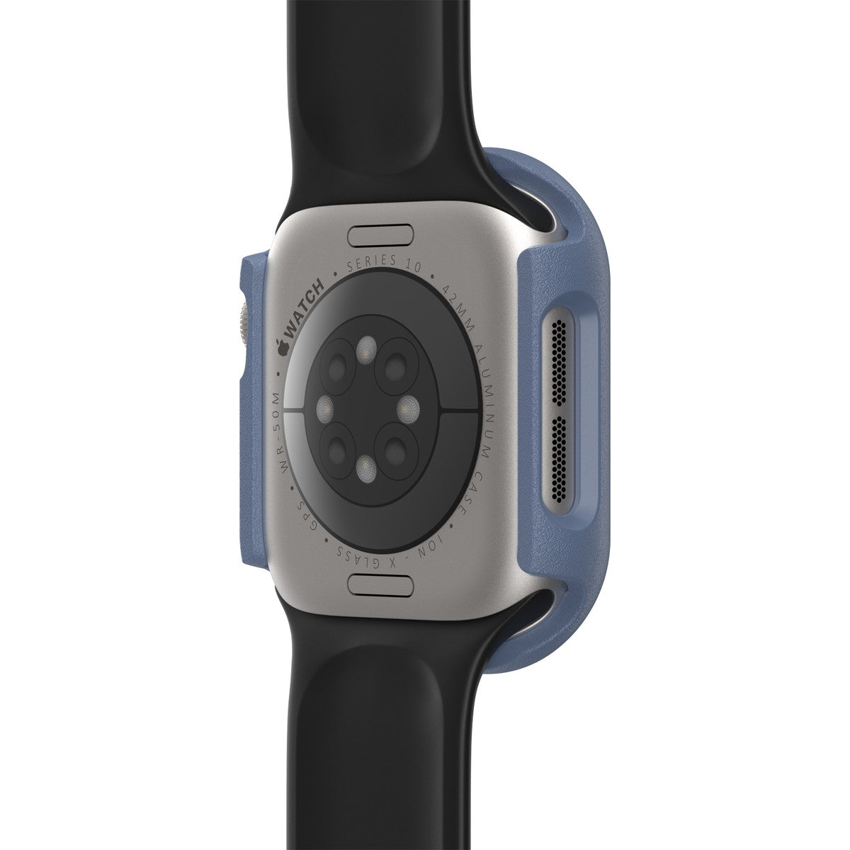 AppleWatch 42mm用ケース Eclipse Case スクリーンプロテクタ一体型 ベイビーブルージーンズ