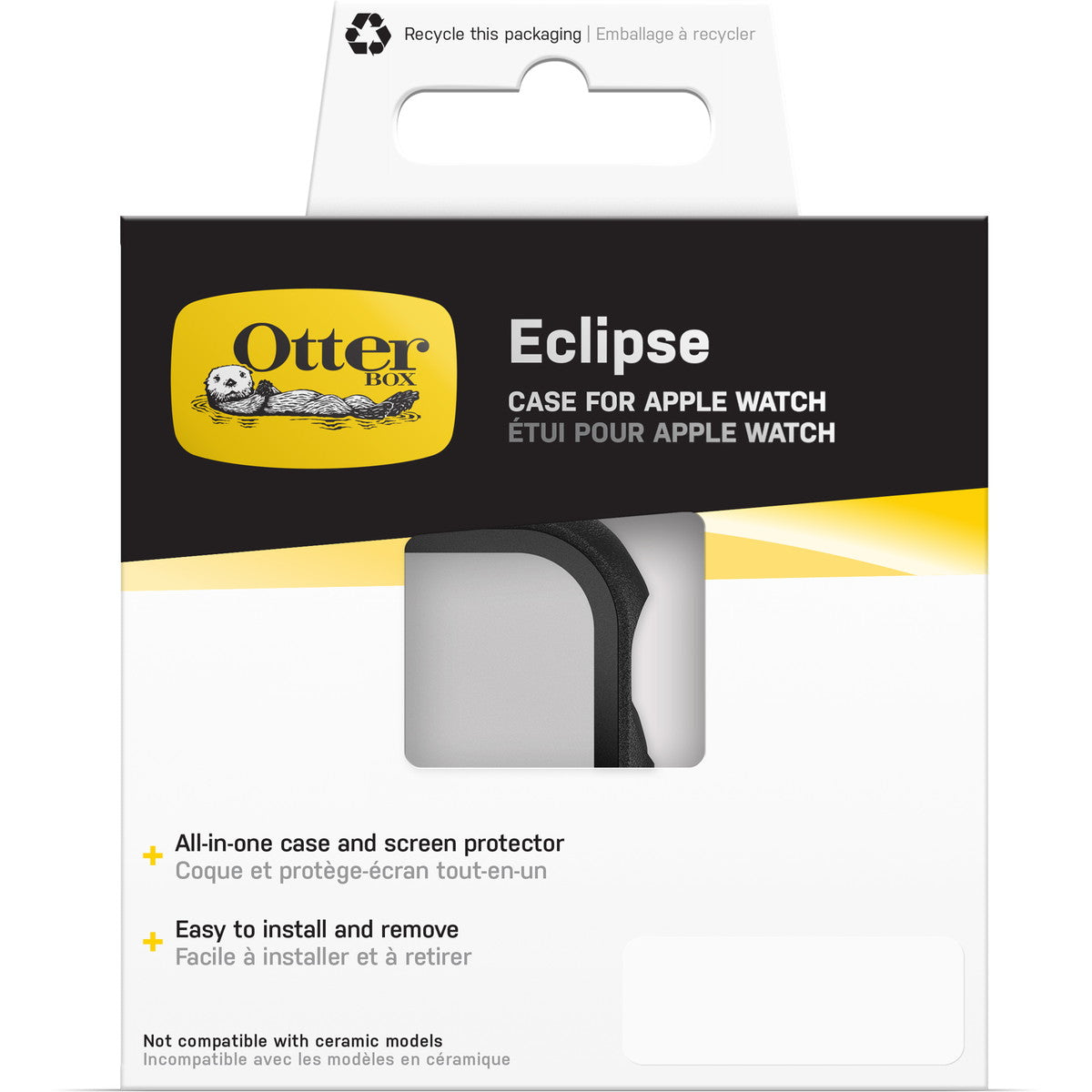 AppleWatch 42mm用ケース Eclipse Case スクリーンプロテクタ一体型 ペイブメント