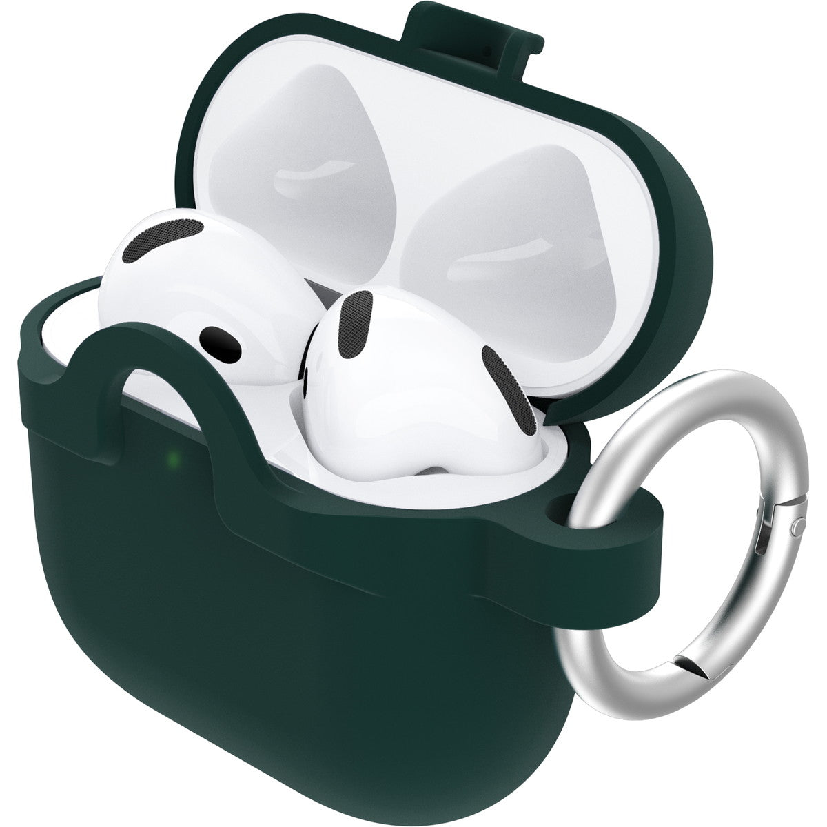 AirPods(第4世代)ケース 耐衝撃 カラビナ付きジュビリー