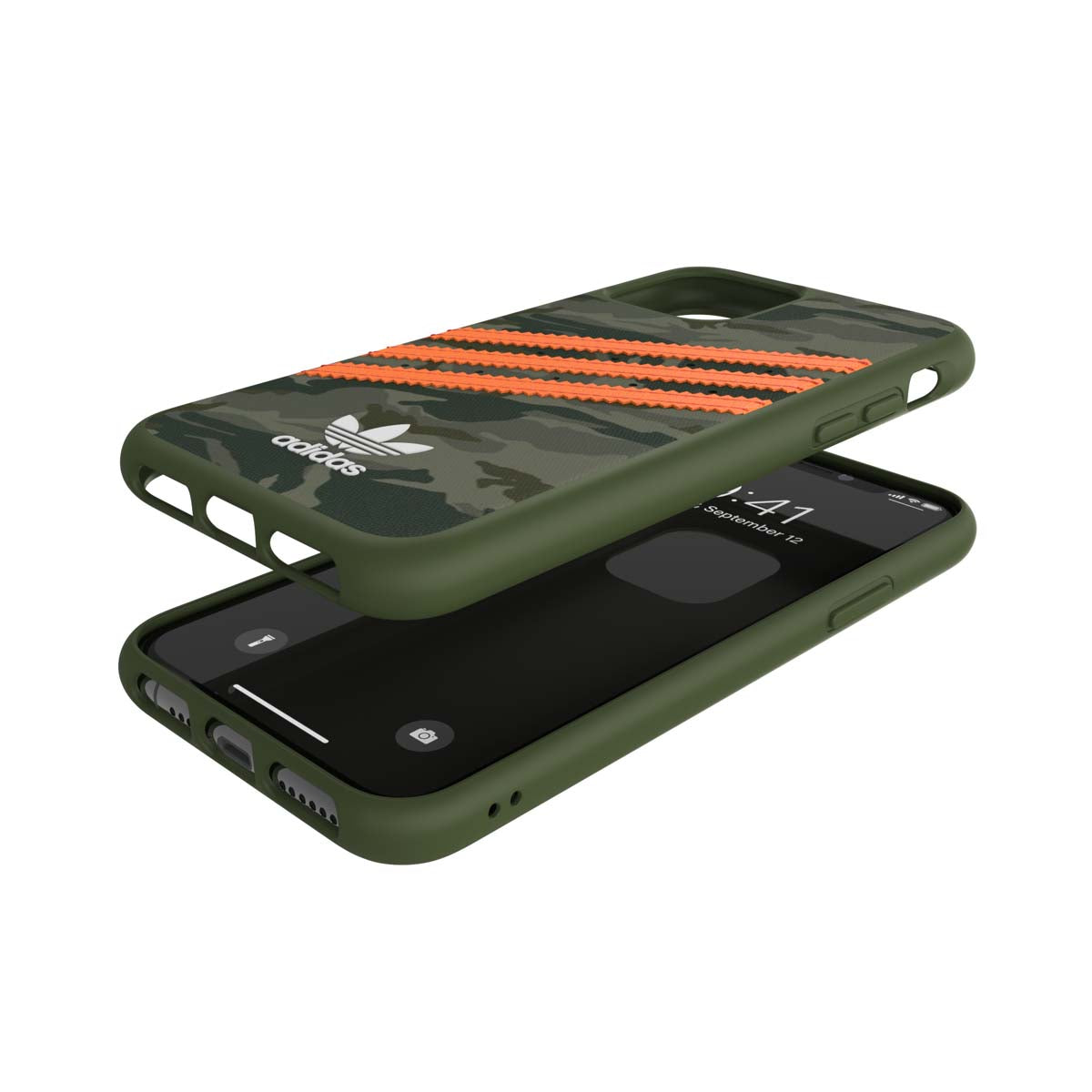 iPhone11Proケース SAMBA FW20 カモ/オレンジ