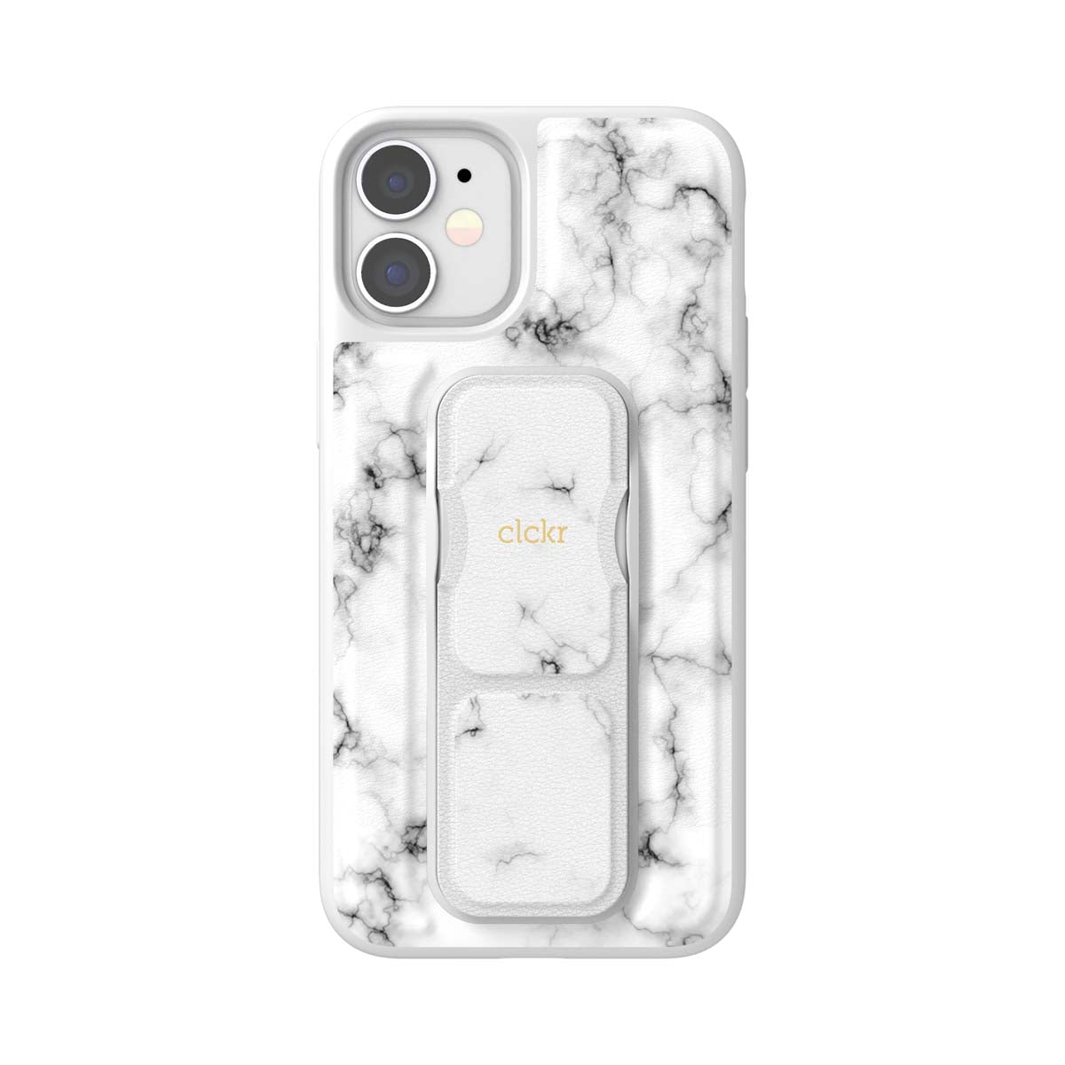 iPhone12miniケース MARBLE ホワイトマーブル