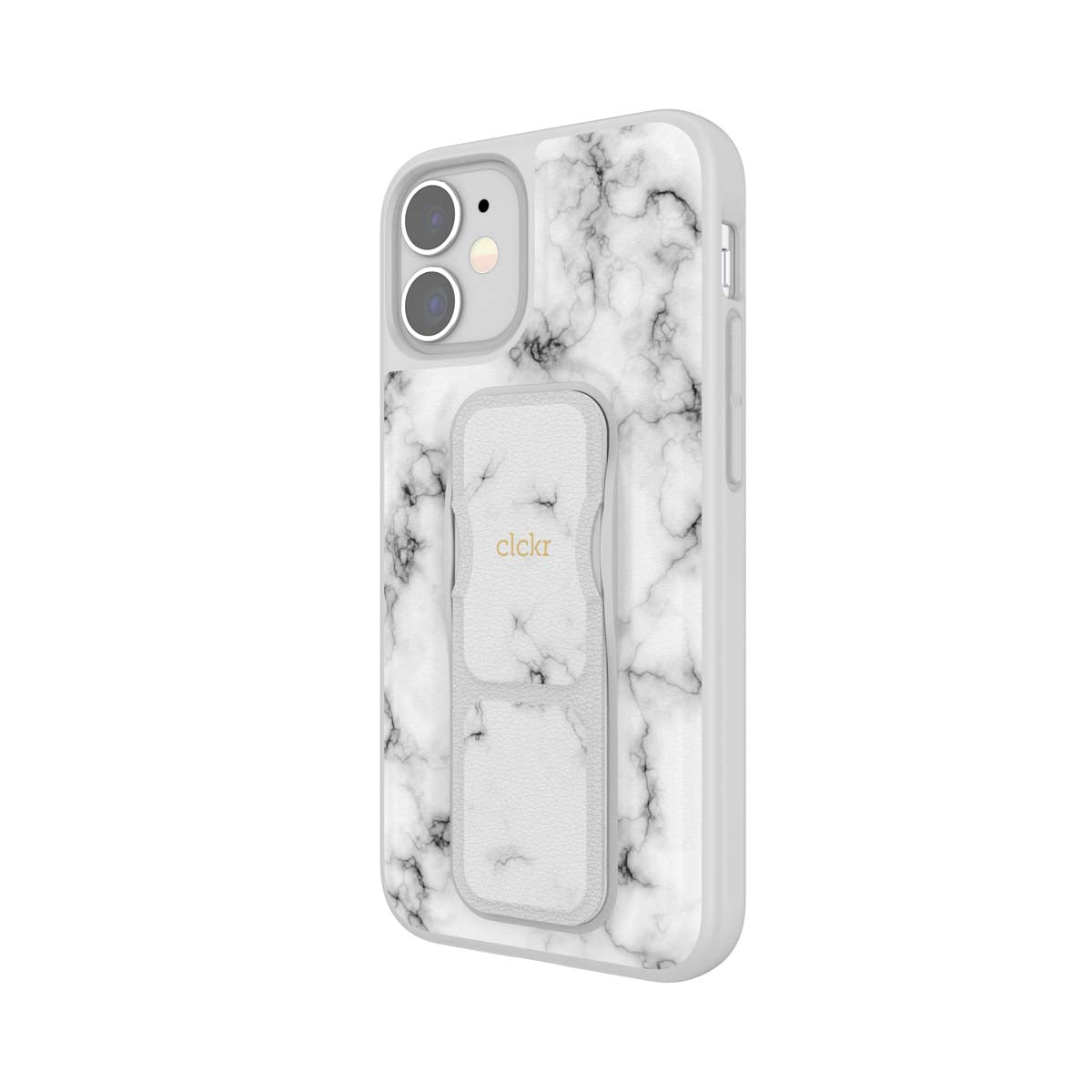 iPhone12miniケース MARBLE ホワイトマーブル