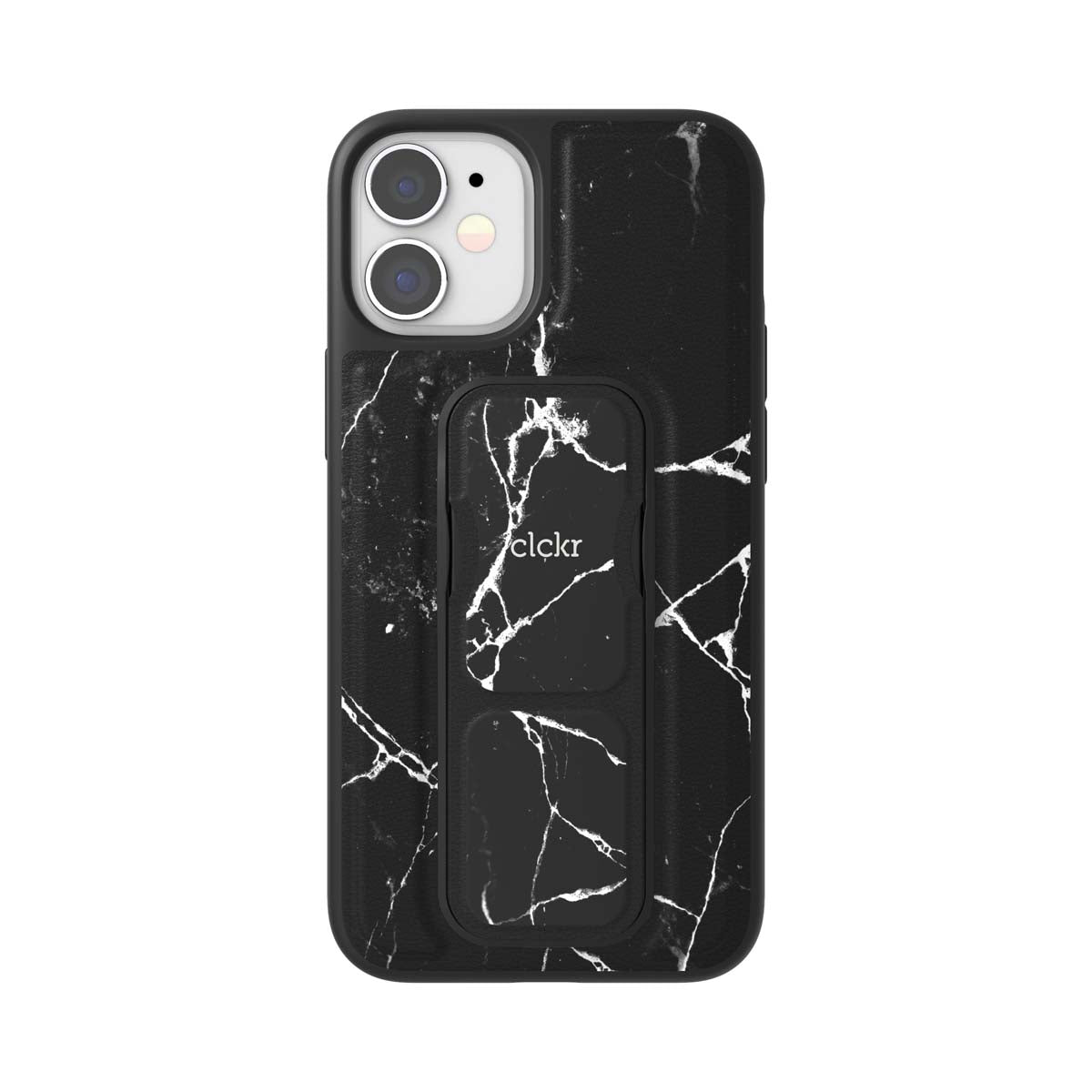 iPhone12miniケース MARBLE マーブルブラック