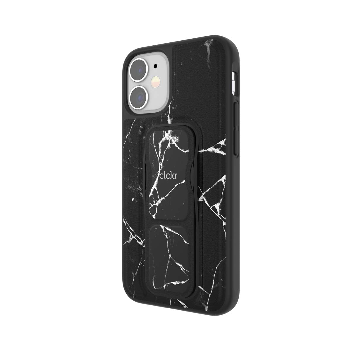 iPhone12miniケース MARBLE マーブルブラック