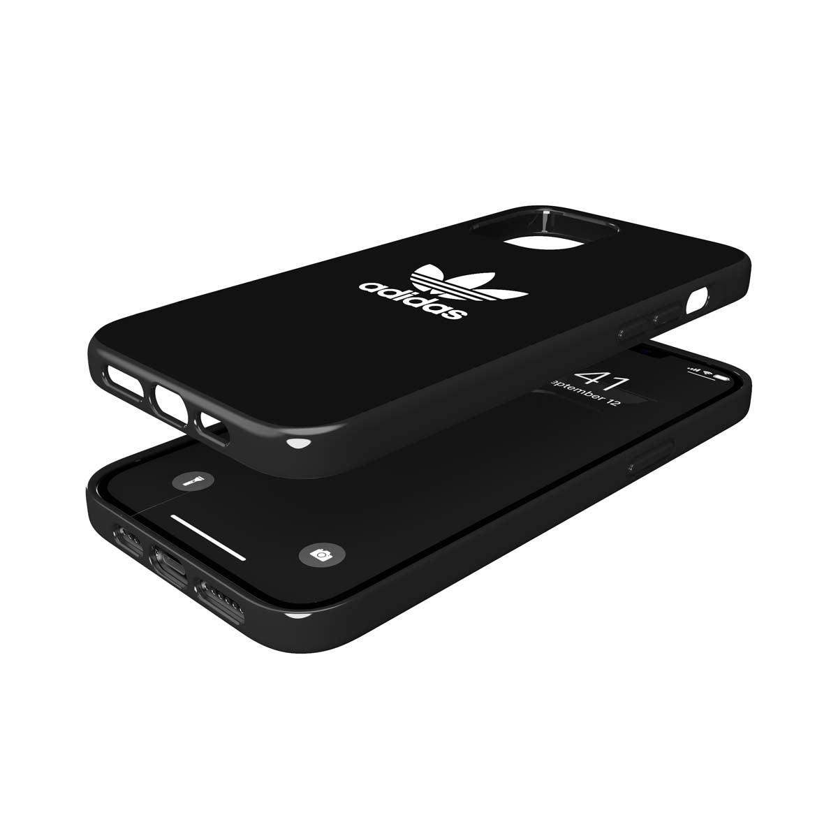 iPhone12ProMaxケース Snap Case Trefoil FW20 ブラック