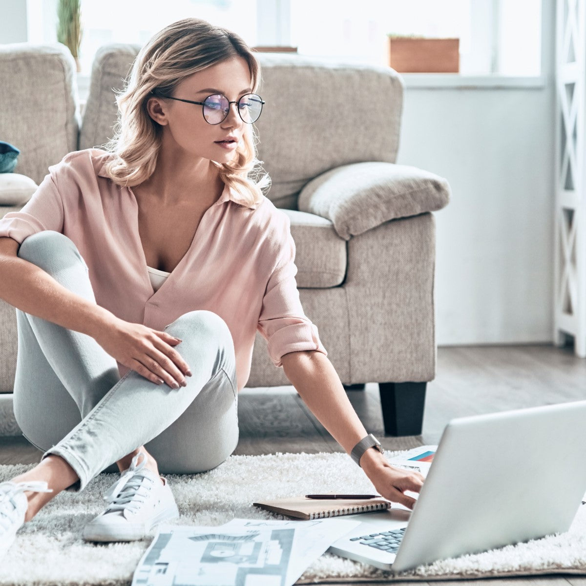 AppleWatchバンド STEEL LOOP (49/46/45/44mm) シルバー