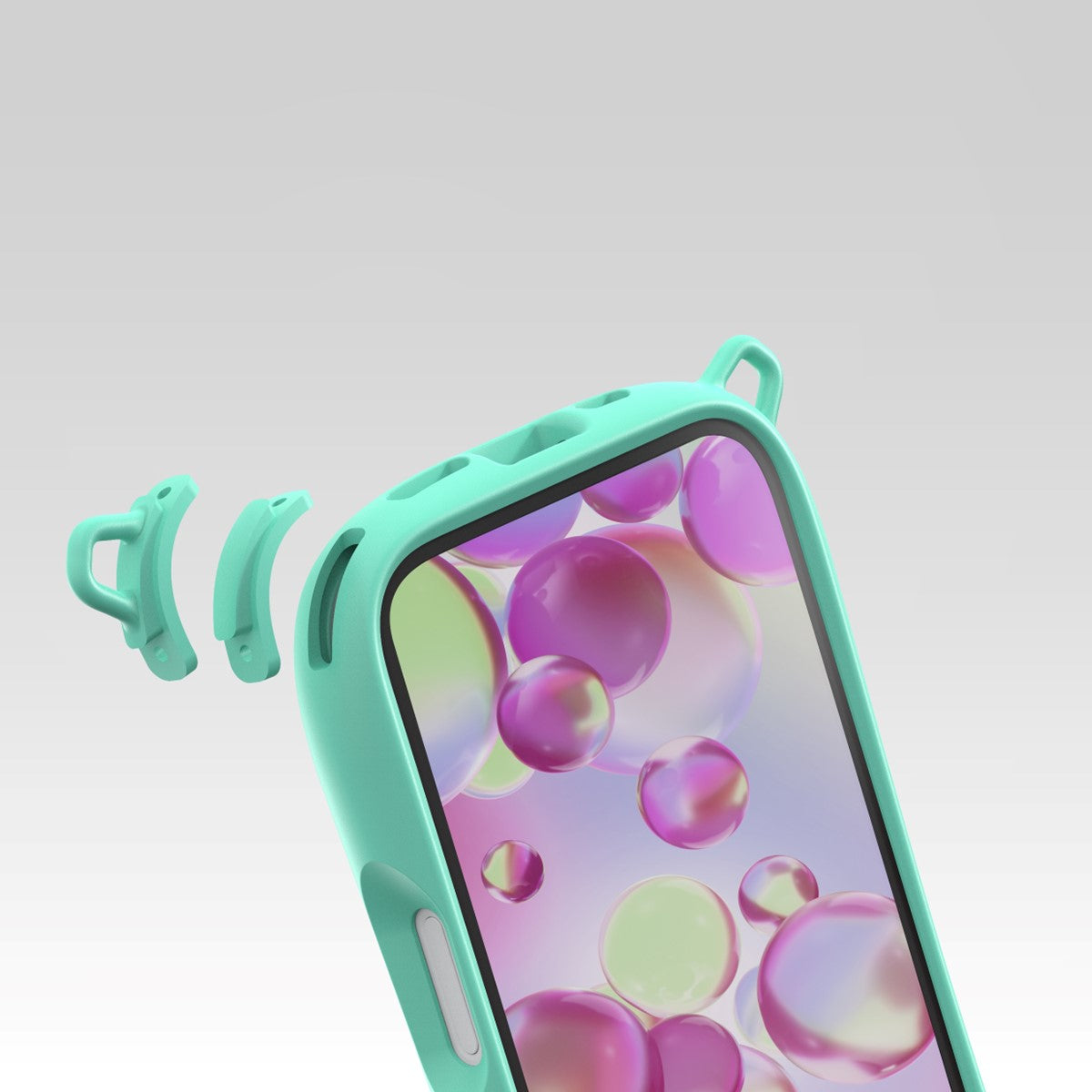 iPhone 16ケース POP LOVIE ハッピーミント