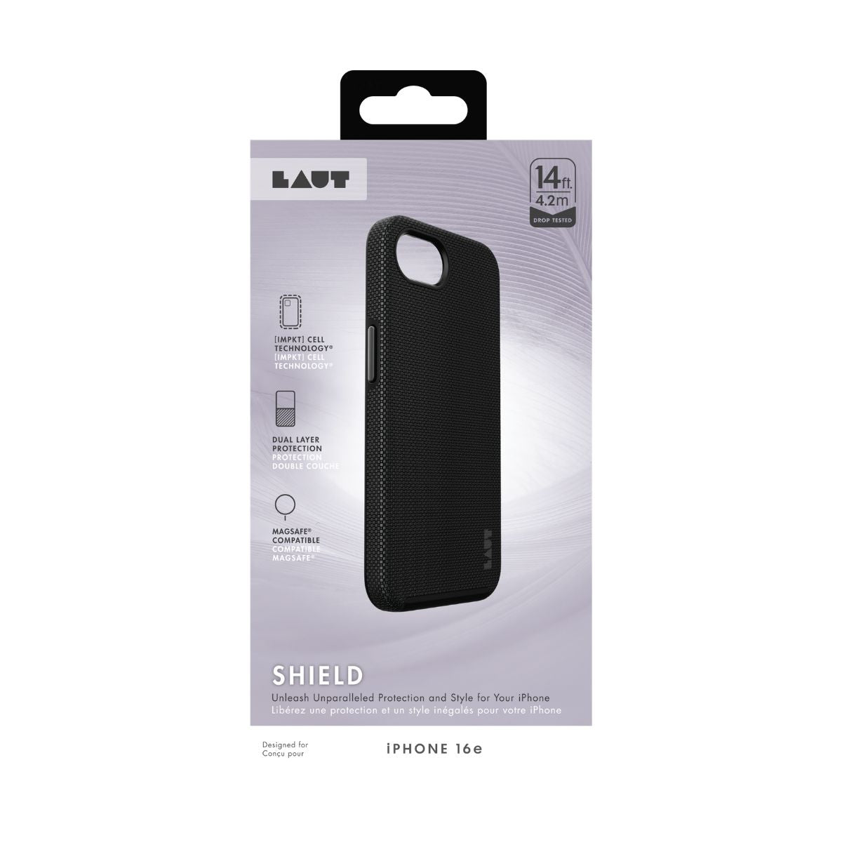 iPhone 17e/16eケース SHIELD ブラック