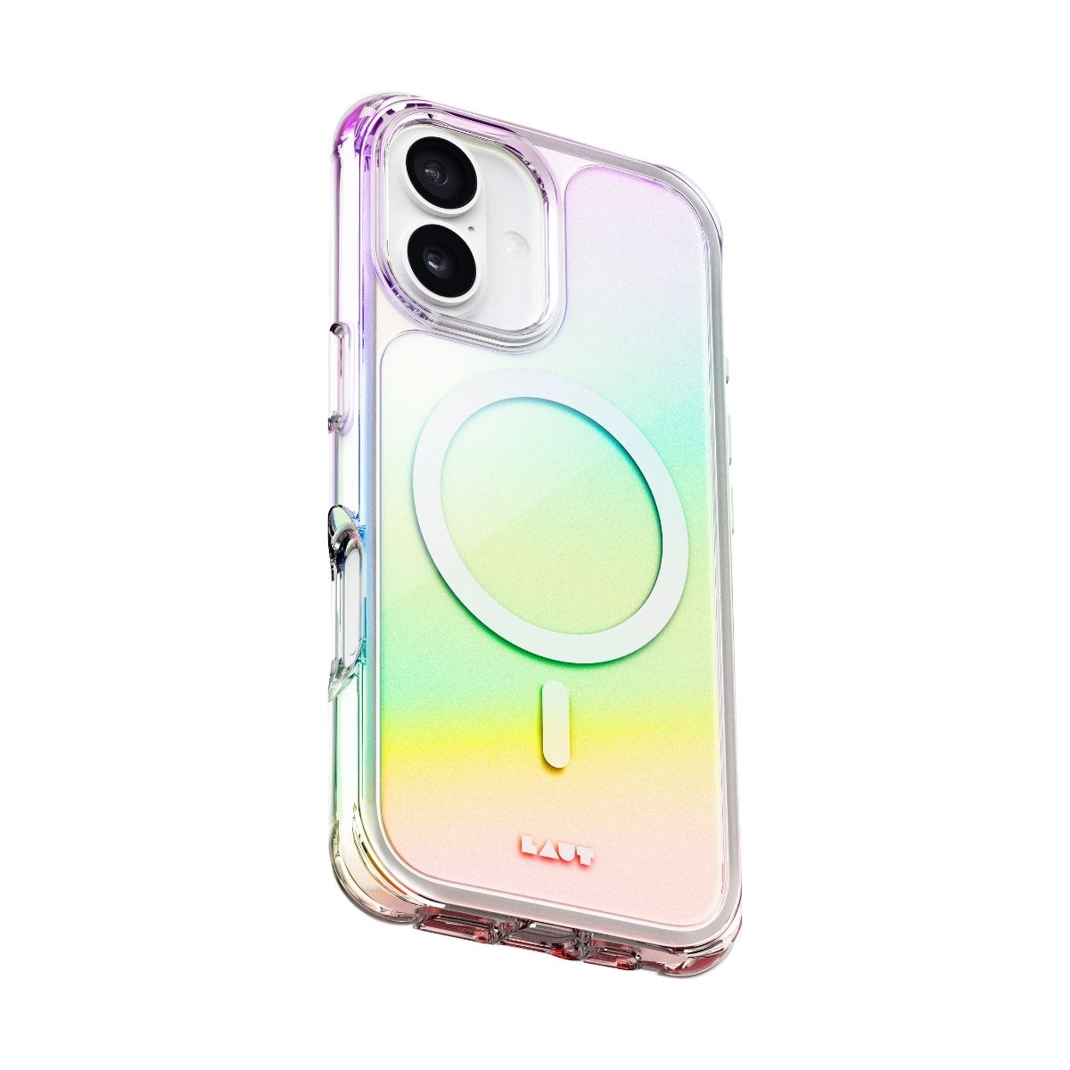 iPhone 17ケース AERO HOLO パール