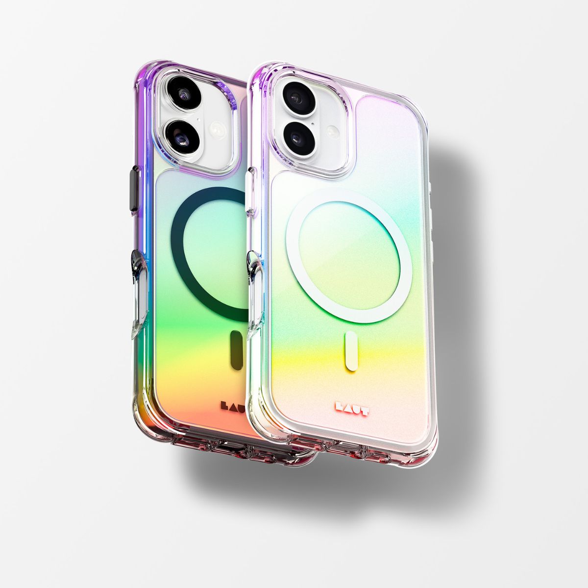 iPhone 17ケース AERO HOLO パール